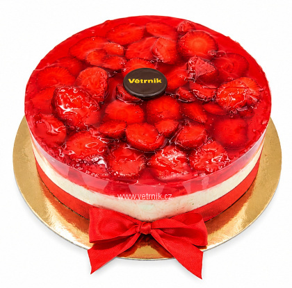 Cheesecake jahoda-limeta