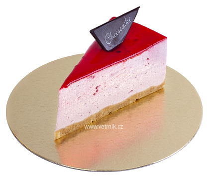 Cheesecake jahodový - klínek