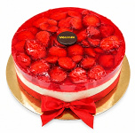 Cheesecake jahoda-limeta