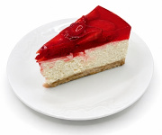 Cheesecake jahoda-limeta